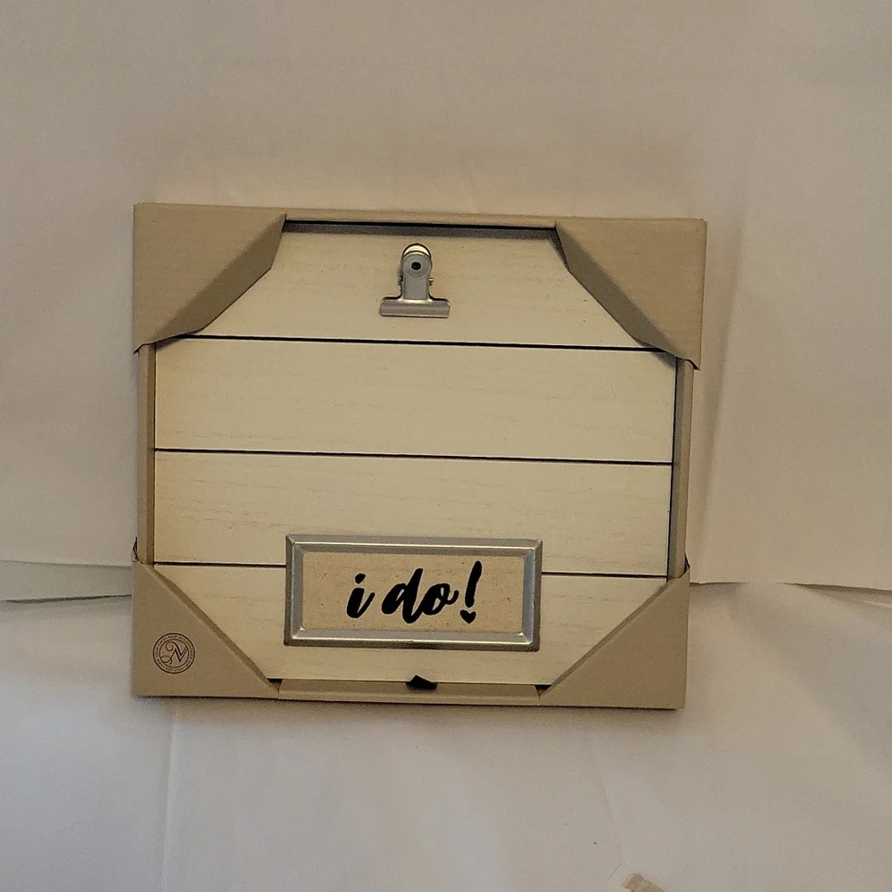 I Do Wedding Photo Frame